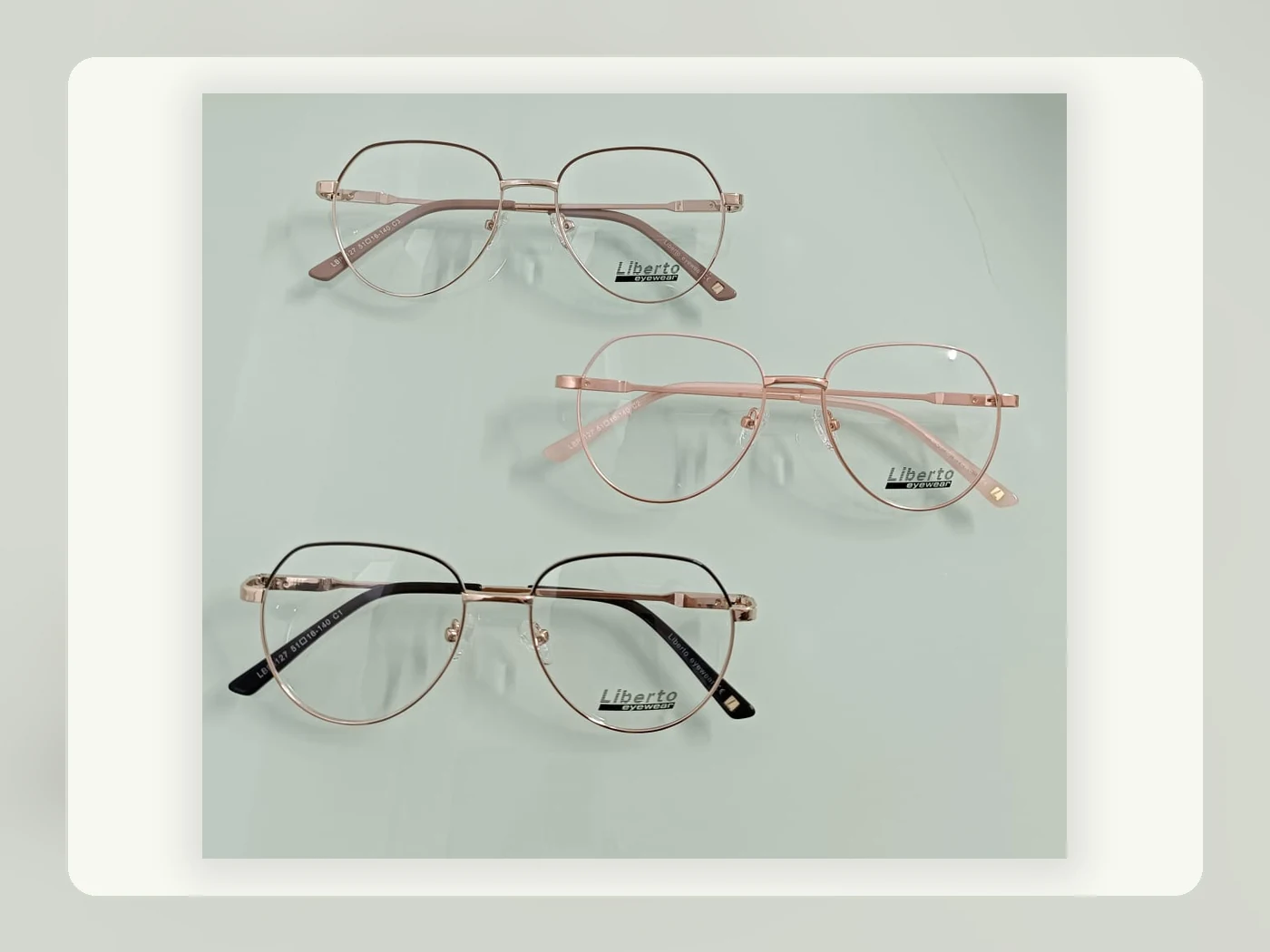 Collection de lunettes Liberto
